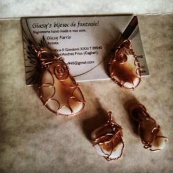 Conchiglie e Wire dell'Artista Giusy Farris -2014