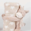 Copertina e peluche Baby Unicorno BRUCO BRUCO