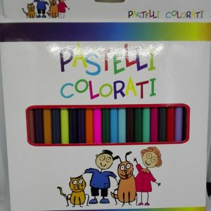 Pastelli colorati 24 pezzi