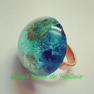 Anello "Un tuffo nel mare"
